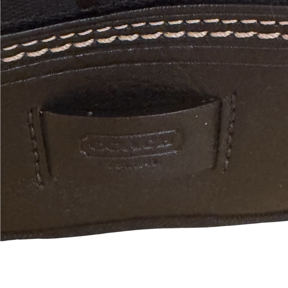 Coach Hampton Signature Stripe Satchel — 2007 - Picture 6 of 12